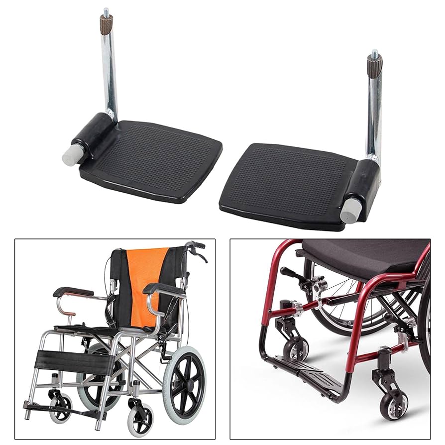 Amazon | 車椅子専用フットレスト フットペダル 足置き 足置き台